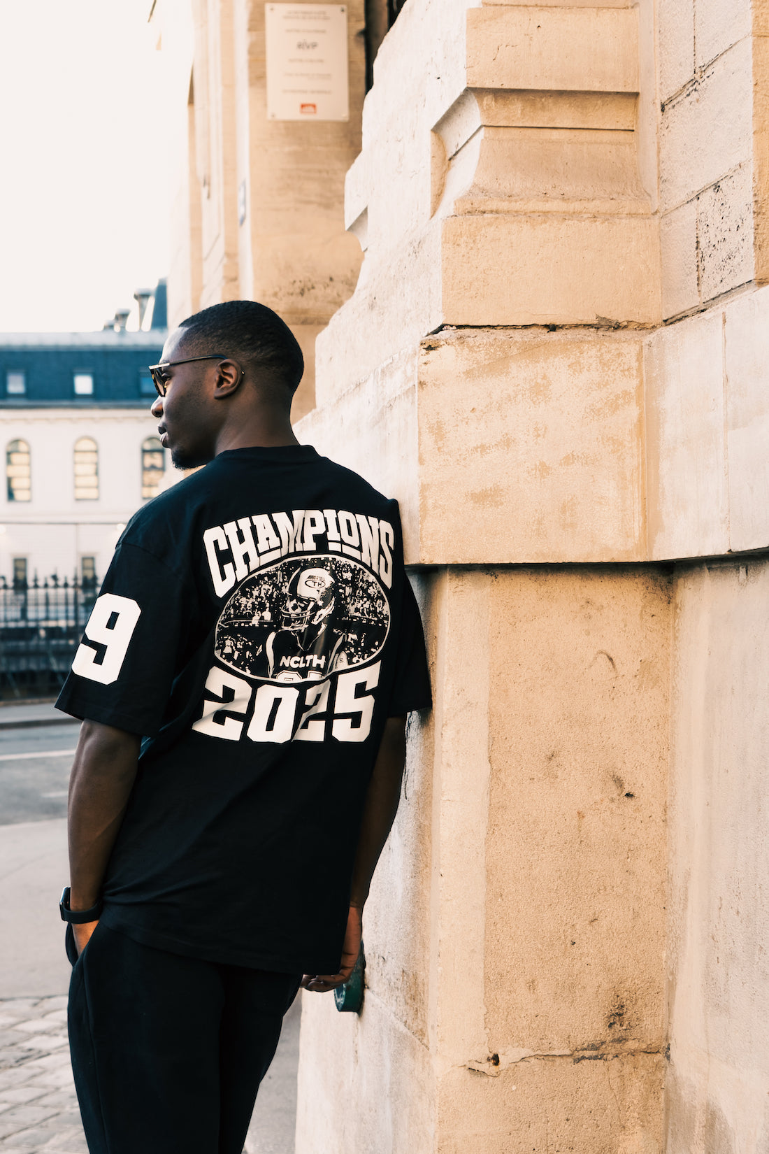 T-shirt NCLTH - Édition High School 2K25 (Noir)