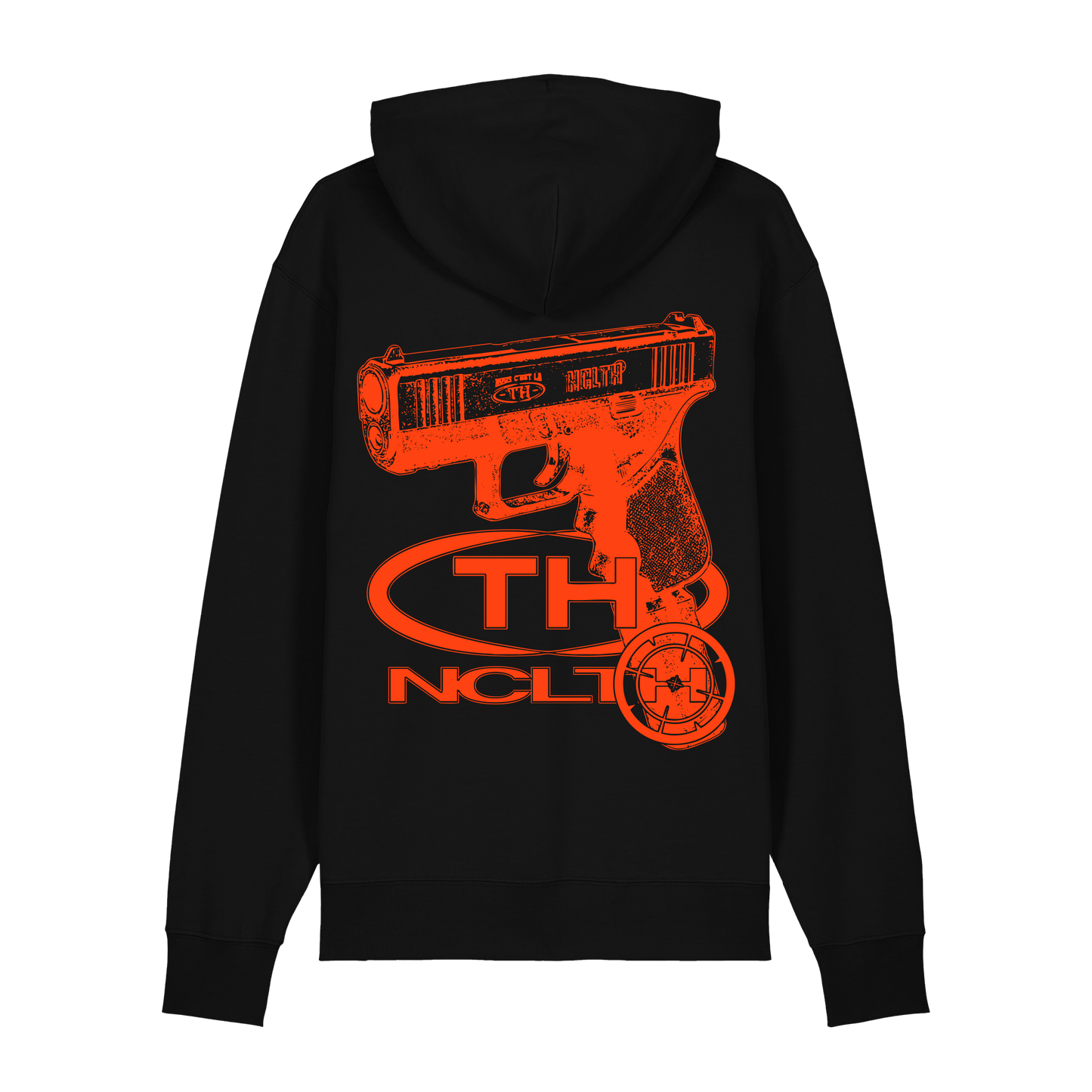 Hoodie Black Red Glock