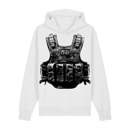 Hoodie White Bulletproof