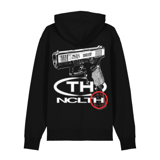 Hoodie Black White Glock