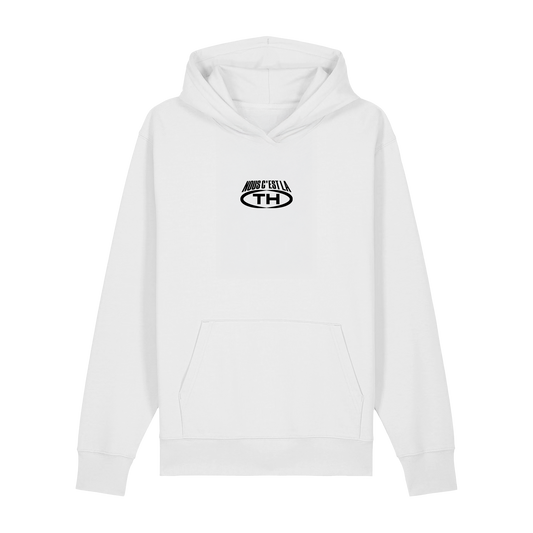 Hoodie White Black Glock
