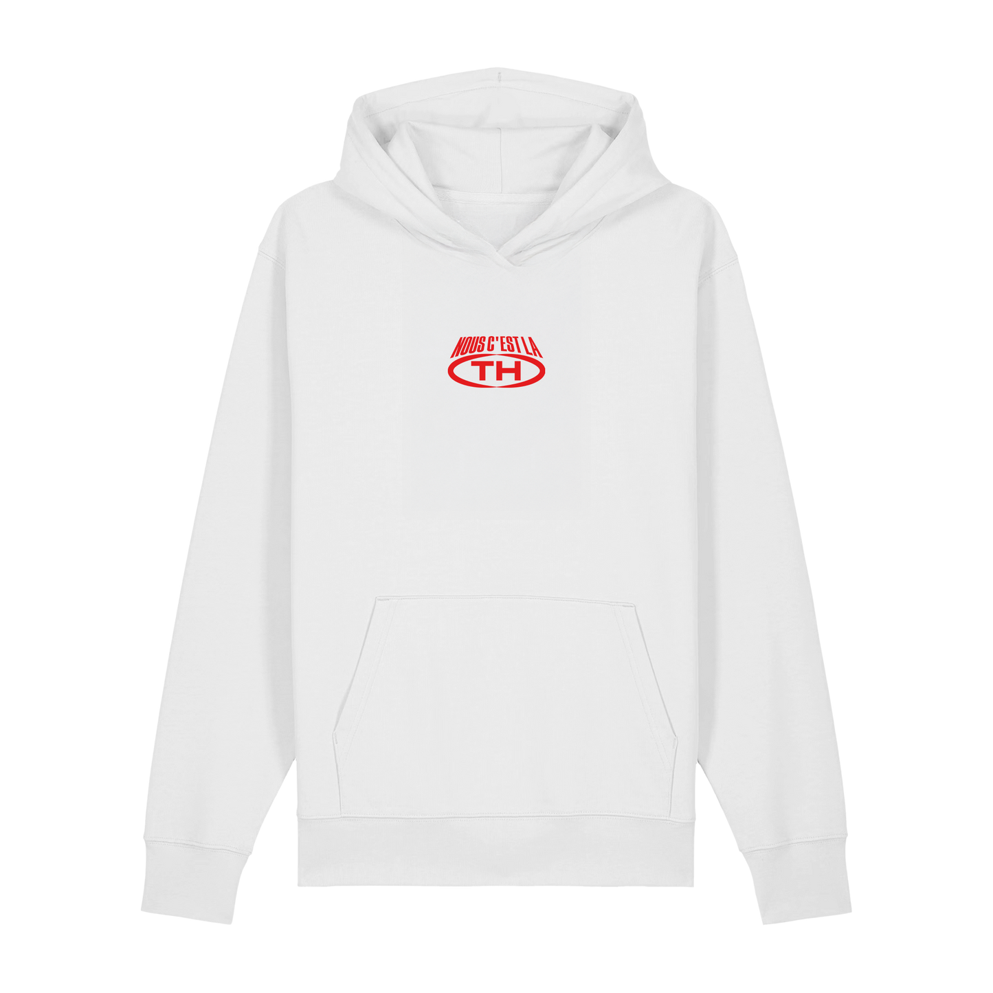 Hoodie White Red Glock