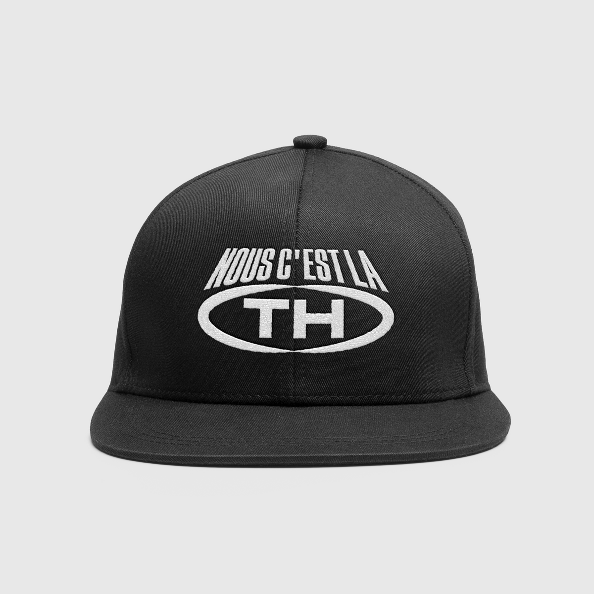 Snapback Noire NCLTH Blanc
