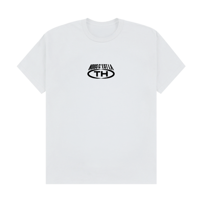 Tee White Black Glock