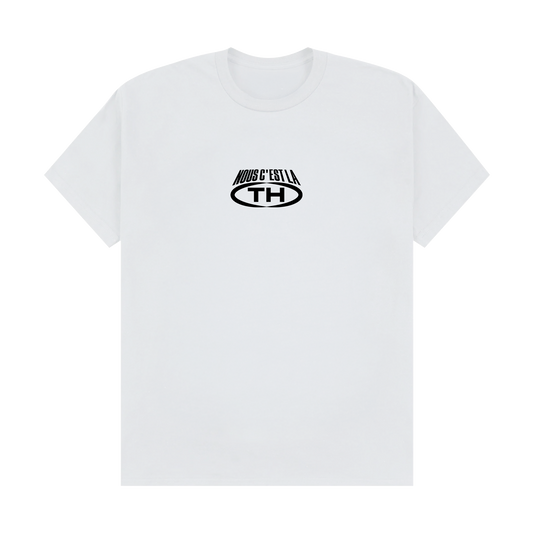 Tee White Black Glock