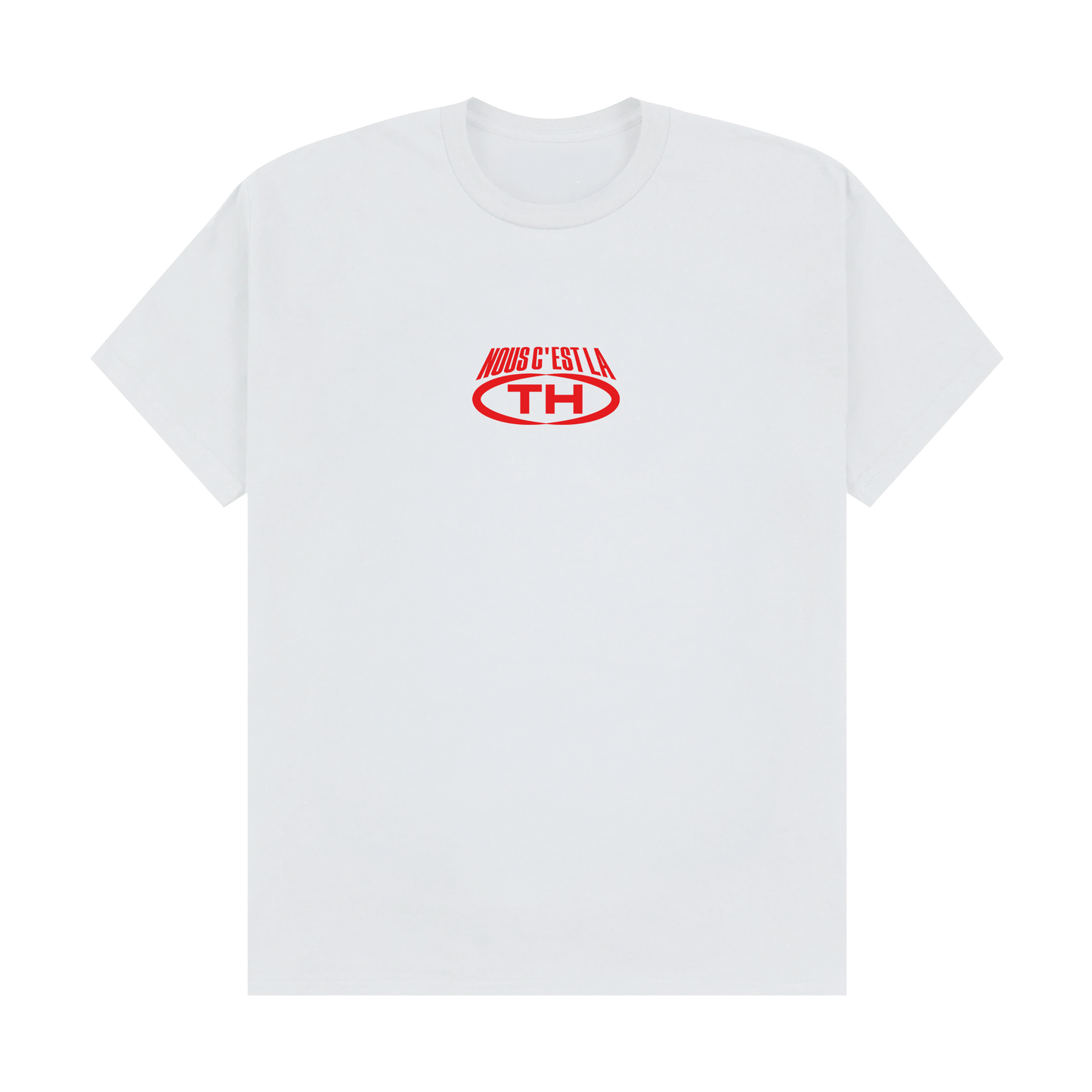 Tee White Red Glock