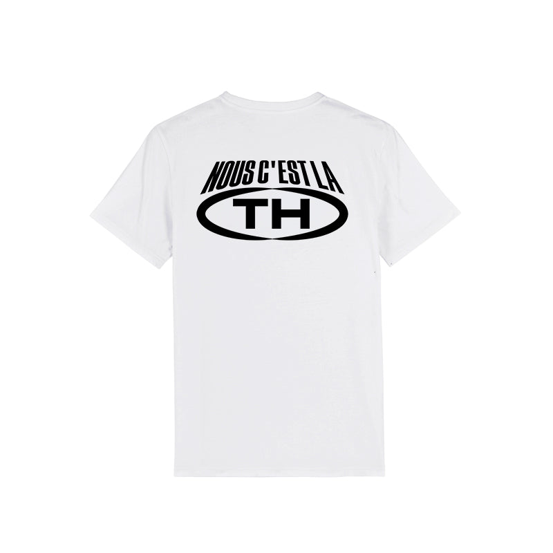 T-Shirt blanc NCLTH noir