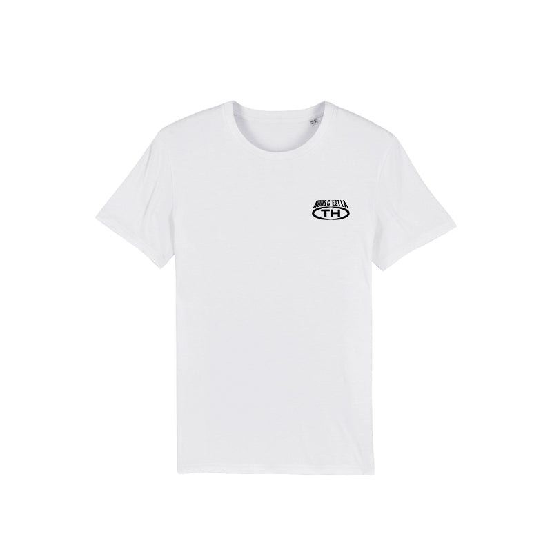 T-Shirt blanc NCLTH noir