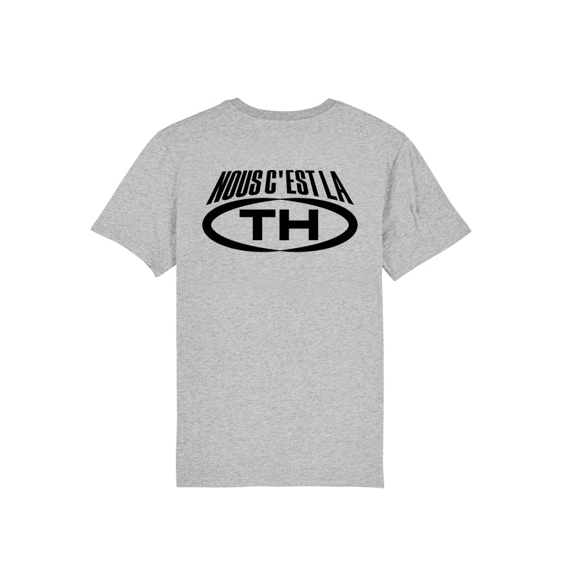 T-Shirt gris NCLTH noir
