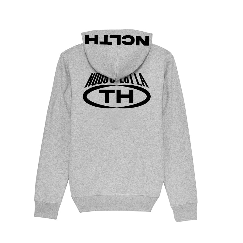 Hoodie gris NCLTH noir