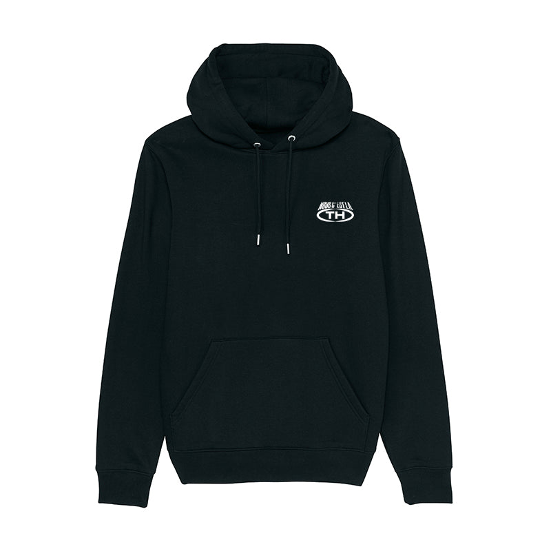 Hoodie noir NCLTH blanc