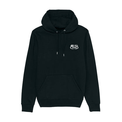 Hoodie noir NCLTH blanc