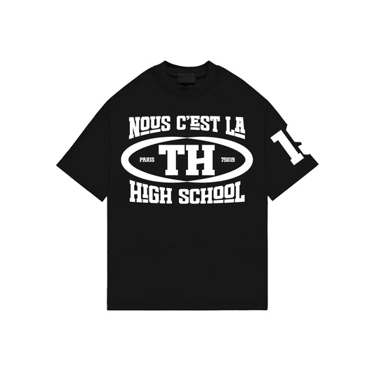 T-shirt NCLTH - Édition High School 2K25 (Noir)